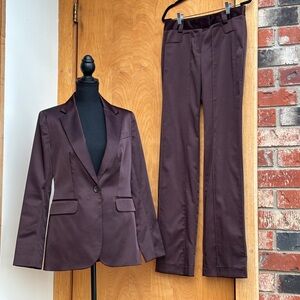 Victoria's Secret Two-Piece Aubergine Pantsuit Set
